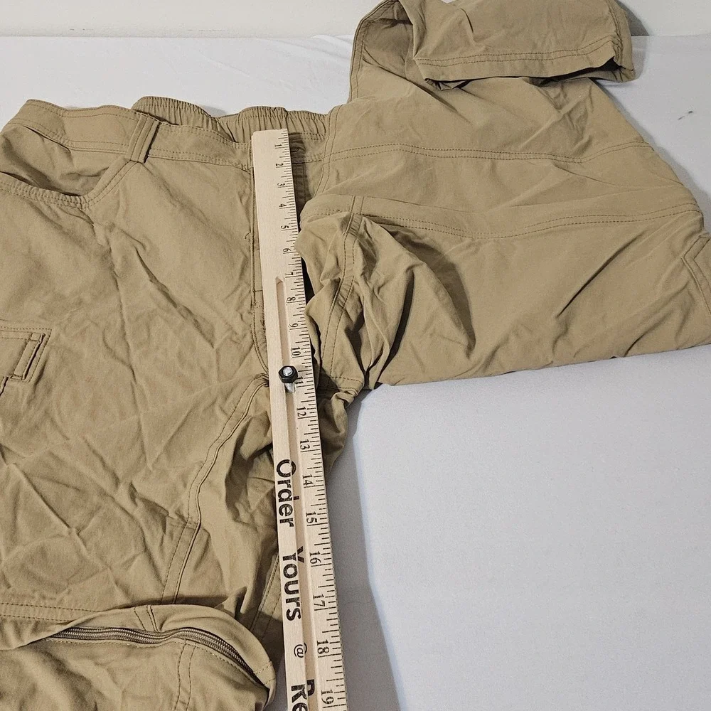REI Co-op‎ Pants Sahara Convertible Outdoor Men's Brown 38x30 Relaxed 8